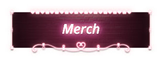 Merch Panel from Neon Valentine Panels Theme.